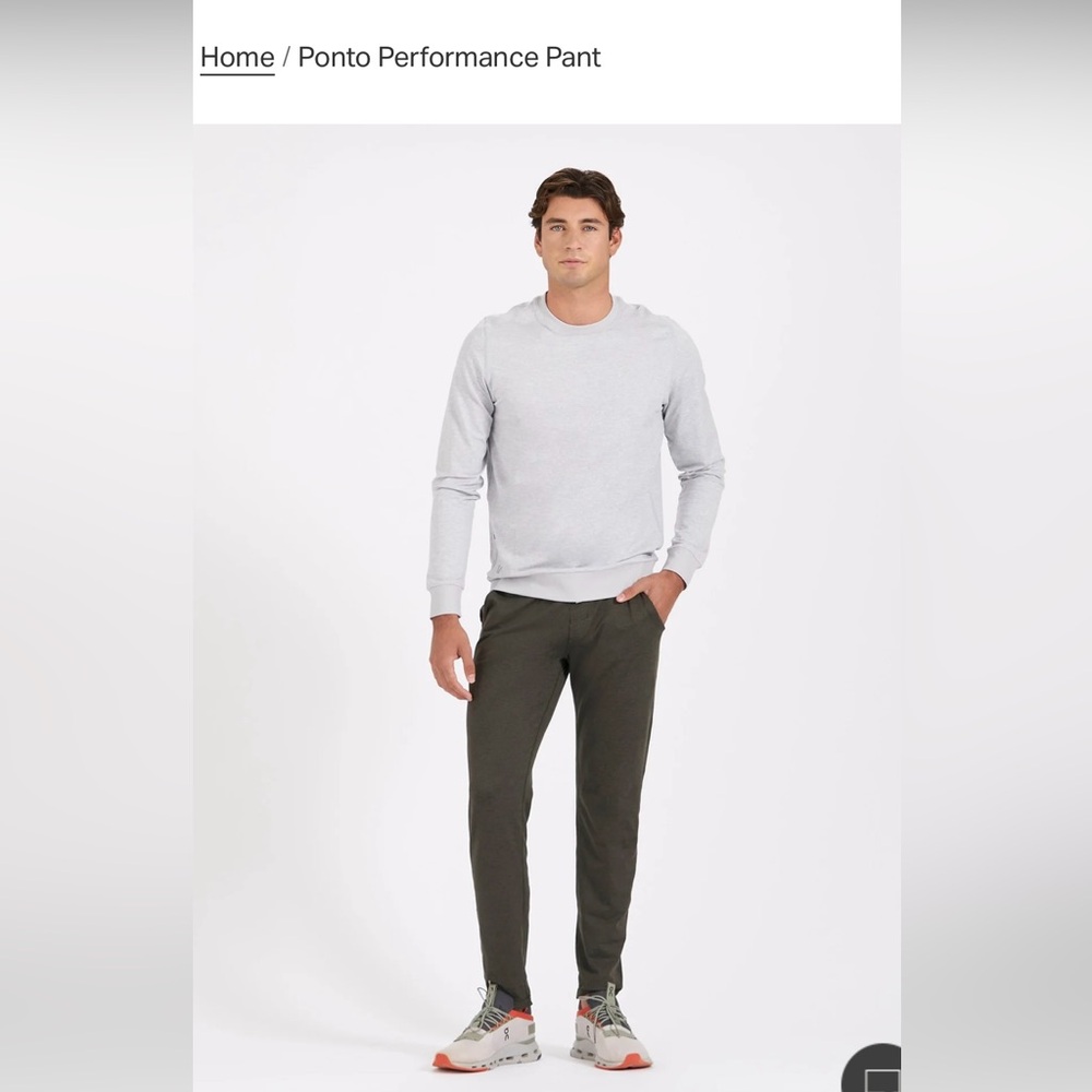 Vouri Men’s Dreamknit Ponto Performance Pants